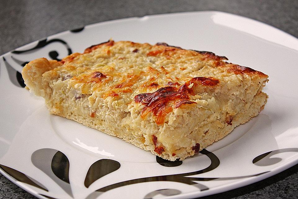 Einfacher Zwiebelkuchen